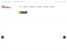 Tablet Screenshot of itsolutionsus.net